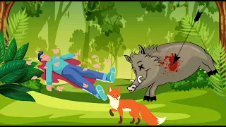 The Greedy jackal - Panchatantra Story I लालची सियार I Kids Story