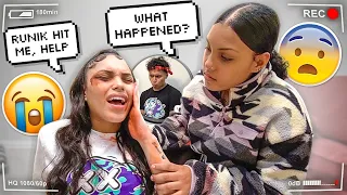 ABUSING MY PREGNANT GIRLFRIEND PRANK IN FRONT HER SISTERS! 💔