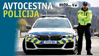 Tako izgleda dan v življenju avtocestne policije! - Avto Magazin TV