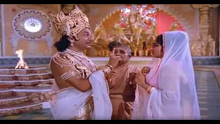 King Dushyanta Forgot Shakuntala | Kaviratna Kalidasa Kannada Movie Scene | Dr. Rajkumar | Jayaprada