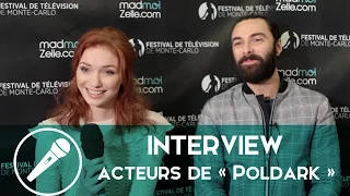 Interview d'Aidan Turner & Eleanor Tomlinson, acteurs de « Poldark »