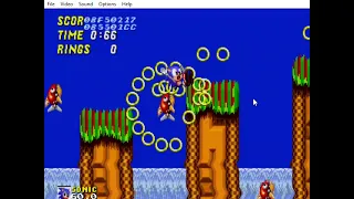 Sonic 2 Nick Arcade Prototype emerald hill zone/StarLight zone...but it looks different