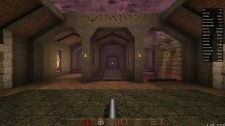 vkQuake 1.30 (Quake 2021 remastered) - 7900 XTX, 5950x, 1440p, 140fps