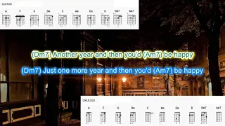 Baker Street by Gerry Rafferty play along with scrolling guitar chords and lyrics