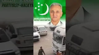 Turkmenistan HALKYN HAKY BAR-Partiyan Lideri Geldy Kyarizowiç Bizden giç galman ☝️✊