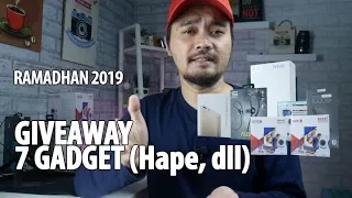 [CLOSED 26 MEI 2019] GIVEAWAY RAMADHAN 2019 #5: 7 GADGET (Hape, dll)