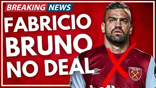 BREAKING NEWS: BRUNO DEAL HITS A STUMBLING BLOCK | WEST HAM TURN ATTENTION TO ANOTHER STAR