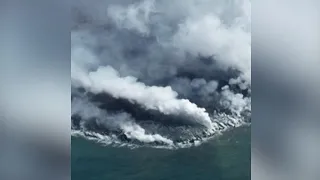 Drone Footage Shows Extent of Lava from La Palma Eruption #Shorts