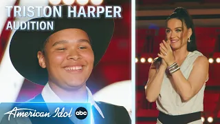 Powerful Performance: 15-Year-Old Triston Harper Sings Jason Isbell's "Cover Me Up" on American Idol