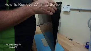How to Remove the screen on a 2013 27" imac