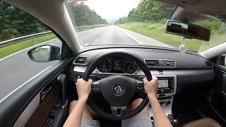 Volkswagen Passat B7 2013 2.0 TDI (177ps) - POV Highway Drive