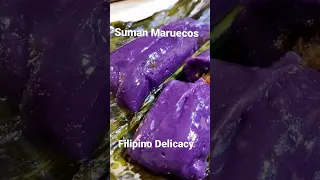 Suman Maruecos / Filipino Delicacy #suman #filipinofood  #sumanrecipe #filipinodessert #philippines