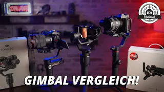 Der BESTE GIMBAL bis 400 €? - Ronin-SC vs. Weebill-S vs. FeiyuTech AK2000