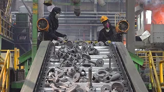 Process of Making Auto Parts. Amazing Korean Automated Metal Factory