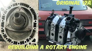 Rebuilding a 12A Rotary Engine | 1984 Mazda RX7