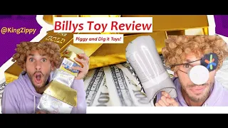 BILLY'S TOY REVIEWS - Piggy Series 3 Ultimate Bundle and Gold Dig It Toys