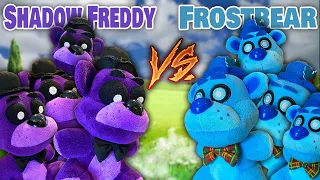 FNAF Plush - Shadow Freddys VS Freddy Frostbears! (Ft. TFAFS) *NOT CANON*