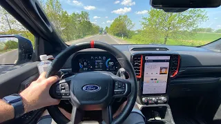 2023 Ford Ranger Raptor V6 Ecoboost POV Test Drive