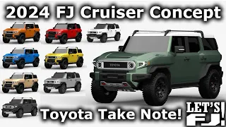 2024 FJ Cruiser Concept Breakdown - Toyota, Please Make this Happen!