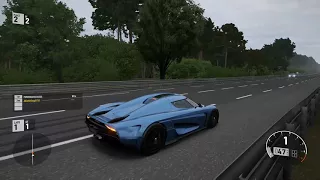 Forza 7 Drag race: Koenigsegg One:1 vs Regera