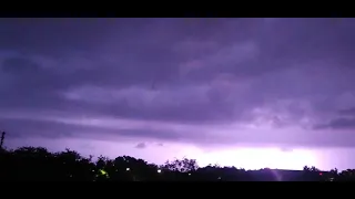 Beautiful Thunderstorm at 2amish relaxing cool lightning 🌩 #Storm #thunderstorm #orlando #lightning