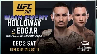 UFC 218 HOLLOWAY VS EDGAR MAIN EVENT (PROMO)