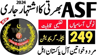 Airport Security Force Jobs update 2024 _ ASF Bharti 2024 • jobs 2024 @jobslab3924