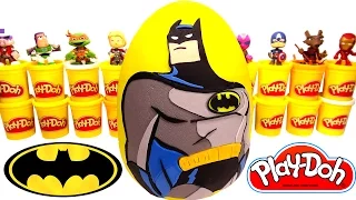 Ovo Surpresa Gigante do Batman em Português Brasil de Massinha Play Doh