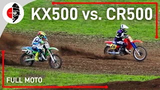 CR500 w/ Pro Rider HUNTS DOWN Kawasaki KX500 | 2023 2 Stroke Nationals (FULL MOTO)