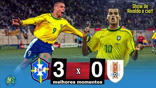JOGO HISTÓRICO | BRASIL 3 X 0 URUGUAI - MELHORES MOMENTOS | COPA AMÉRICA 1999