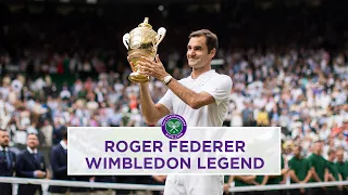 Roger Federer Championships Tribute | Wimbledon 2023