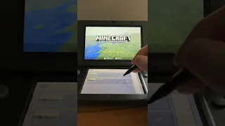 Minecraft on the 3DS in 2023!