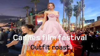 cannes FILM festival OUTFIT ROAST