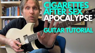 Apocalypse by Cigarettes After Sex Guitar Tutorial - Guitar Lessons with Stuart!