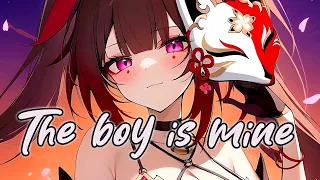 Ariana Grande - the boy is mine (Sped Up) [Lyrics 8D Nightcore] | USE HEADPHONES 🎧