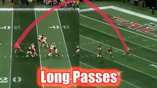 NFL Longest Throws in History | 60+ Yards [1]