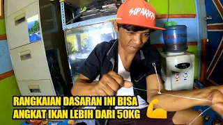 CARA MERANGKAI PANCING BERCABANG UNTUK DASARAN SANGAT KUAT