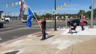 Jackson Trump Supporters Rally