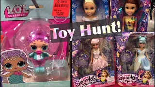 Toy Hunt - Finding LOL Surprise at Ollies, Rainbow High at TJ Maxx, Sparkle Girlz at Ross & More!