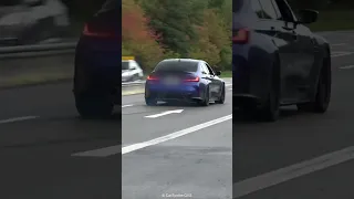 Straight Pipe BMW M3 G80 Epic Powerslide!