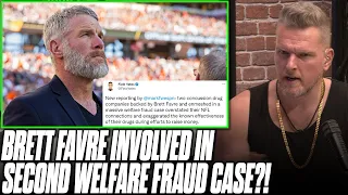 Brett Favre Is Being Investigated For A SECOND Welfare Fraud Case | Pat McAfee Reacts