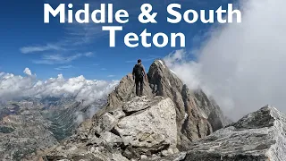 Climbing Middle & South Teton In A Day // Grand Teton National Park