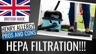 HENRY ALLERGY VACUUM CLEANER REVIEW  || Surprisingly Good..