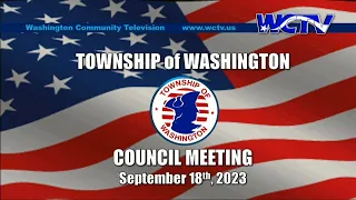 Township Council Meeting 09.18.23