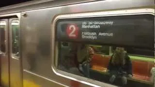 Flatbush Avenue Bound R62A (2) train at Hoyt Street