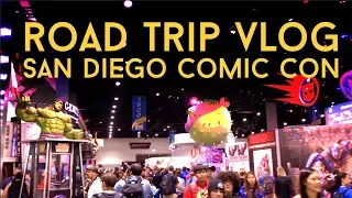 SAN DIEGO COMIC CON ROAD TRIP - PART 1 // JACQUELIN DELEON