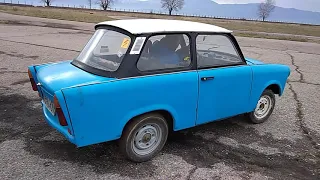 Trabant 601 accleration test with New carburetor 28h1-1