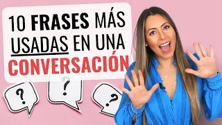 Most Used Phrases in a Spanish Conversation 🗨️ in CHUNKS | Frases más usadas en una conversación