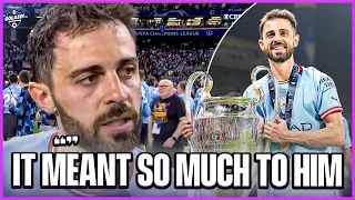 Bernardo Silva dedicates Man City's #UCL win to his late grandfather! 🙏