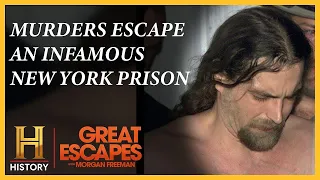 Murderer Breaks Out of "Inescapable" New York Prison | Great Escapes with Morgan Freeman (Season 1)